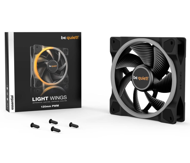 BE QUIET! Light Wings 120mm PWM BL072 - 699444 - zdjęcie 4